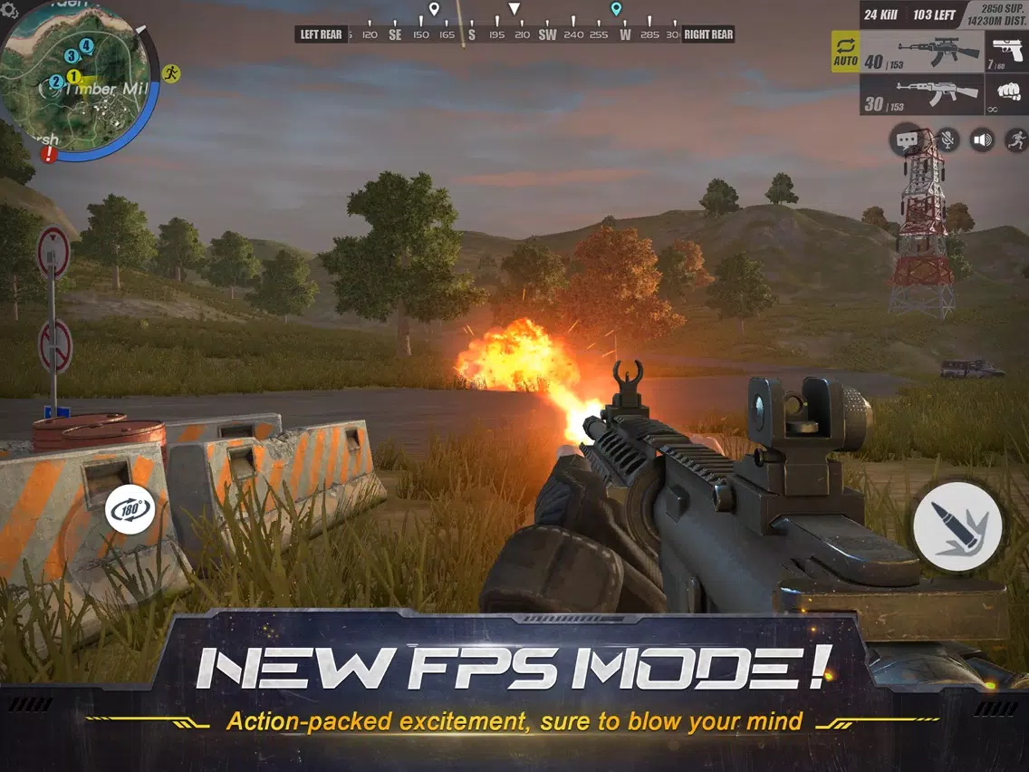 Captures d'écran de Rules of Survival iPad 
