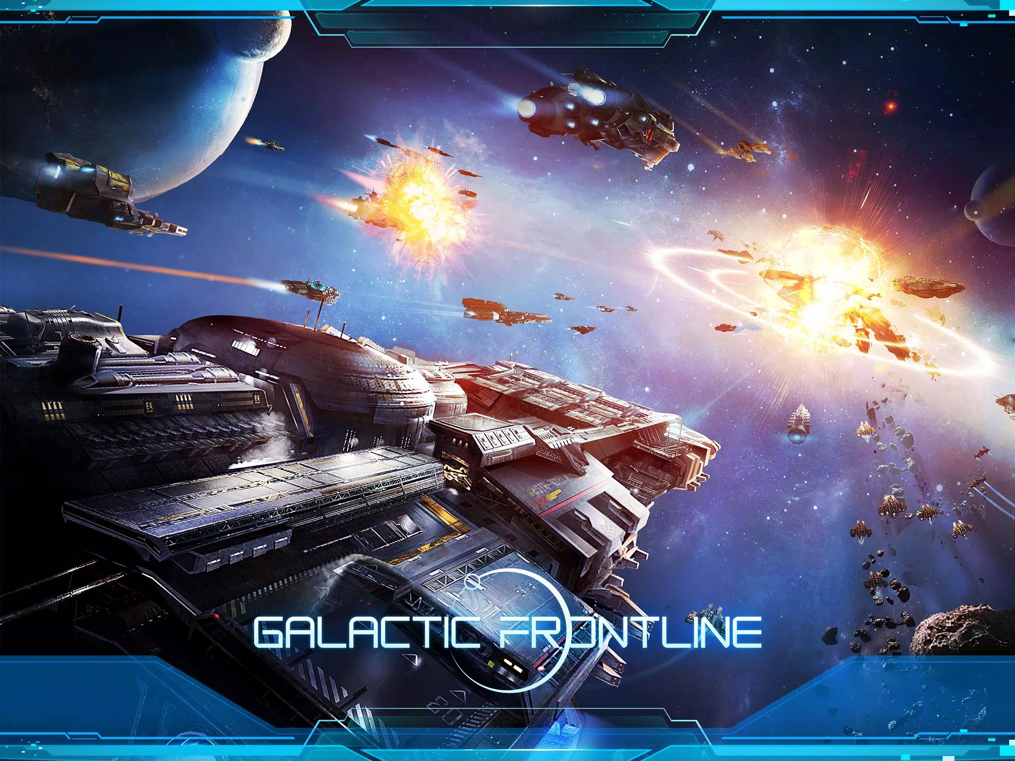 ภาพหน้าจอของ Galactic Frontline