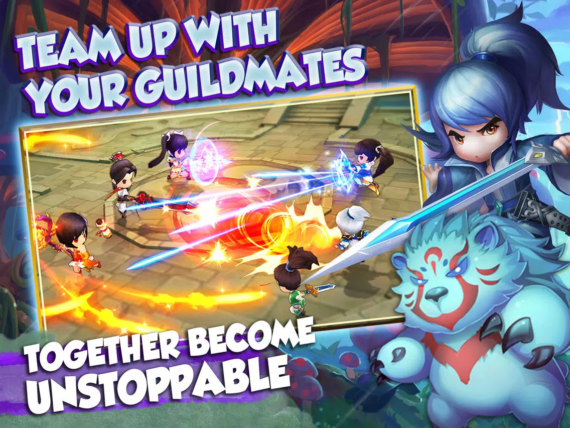 Tome of the Sun - Fantasy MMO iPad  Screenshots