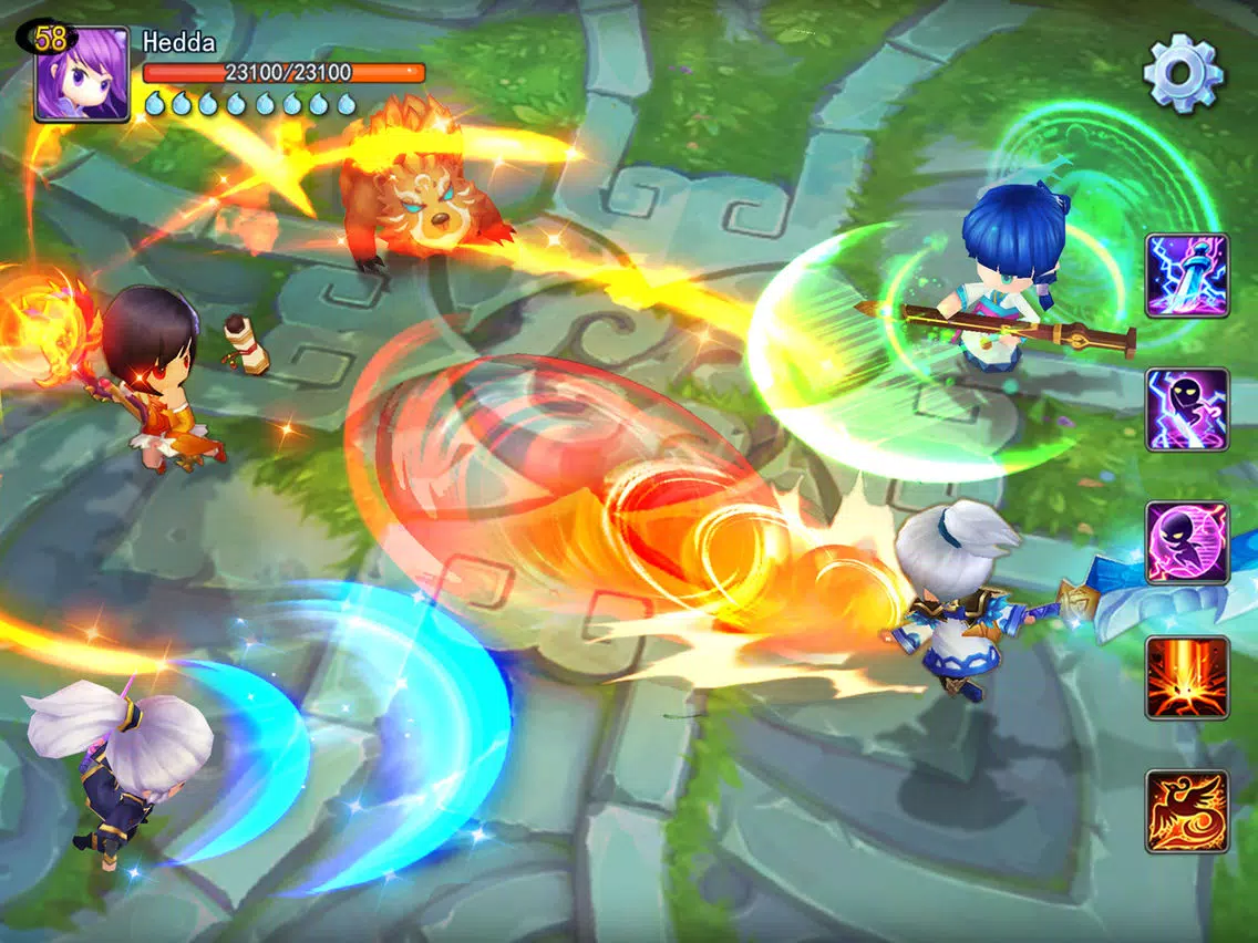 Tome of the Sun - Fantasy MMO iPad  Screenshots
