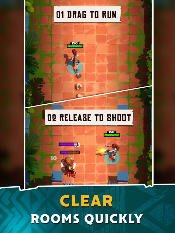 Tomb Raider Reloaded NETFLIX iPad Screenshots