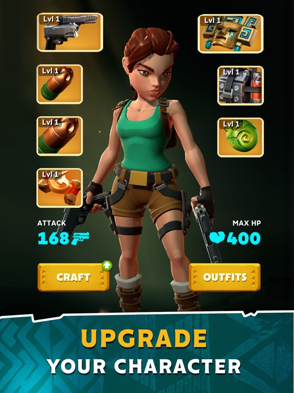 Tomb Raider Reloaded NETFLIX iPad Screenshots