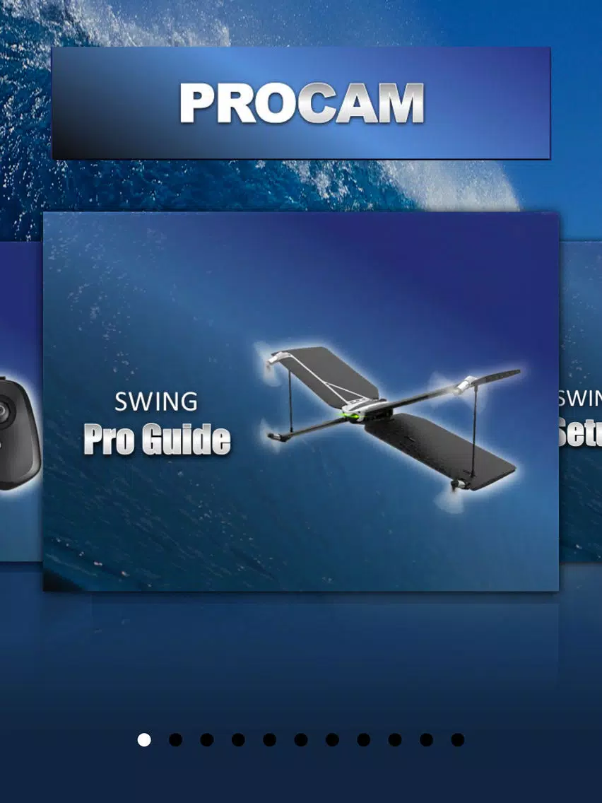 Procam for Parrot Disco & Swing iPad Screenshots