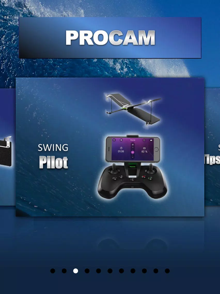 Procam for Parrot Disco & Swing iPad Screenshots