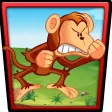 Angry Monkey Mud Toss Fight Angry Monkey Mud Toss Fight