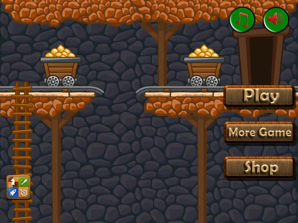 Gold Mine Pitfall Escape Dash iPad  Screenshots