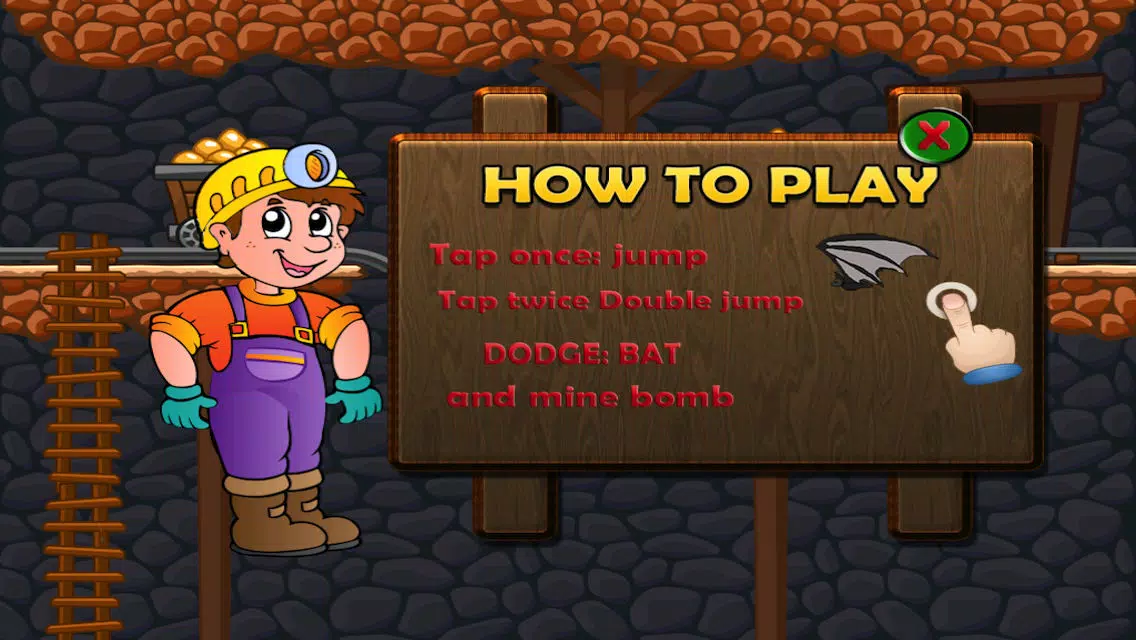 Gold Mine Pitfall Escape Dash Screenshots