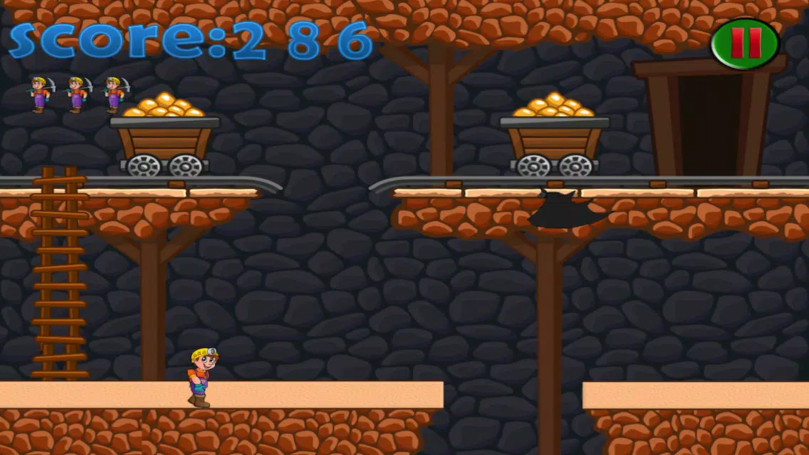 Gold Mine Pitfall Escape Dash Screenshots