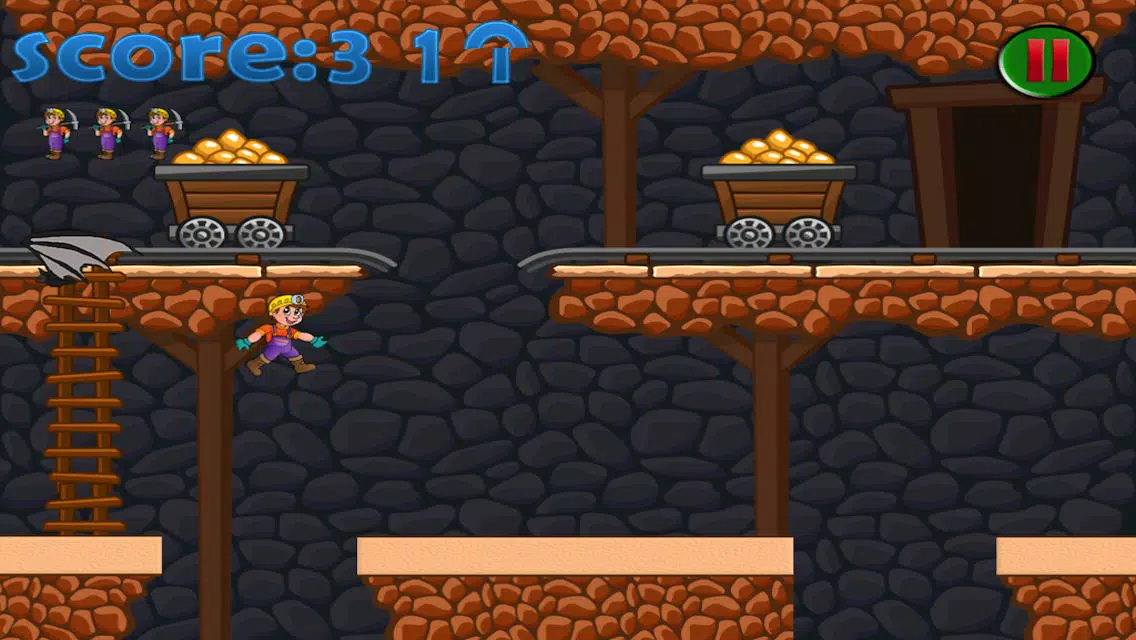 Gold Mine Pitfall Escape Dash Screenshots