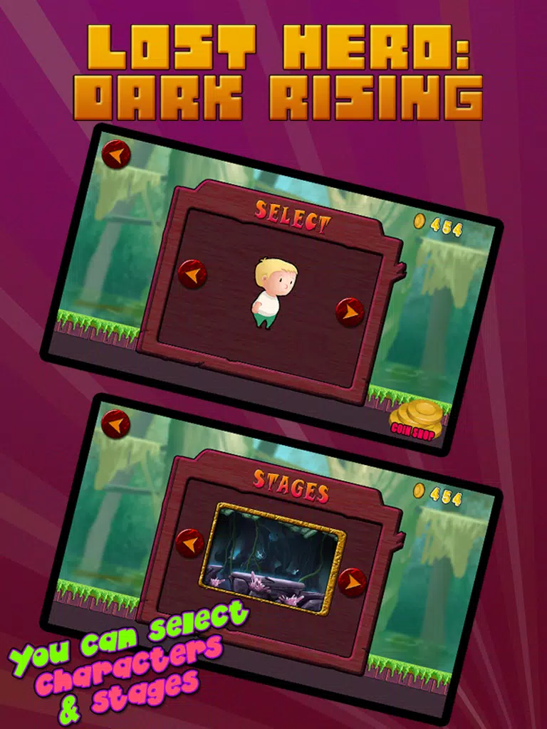 Captures d'écran de Lost Hero Guardian: Dark Year Story iPad 