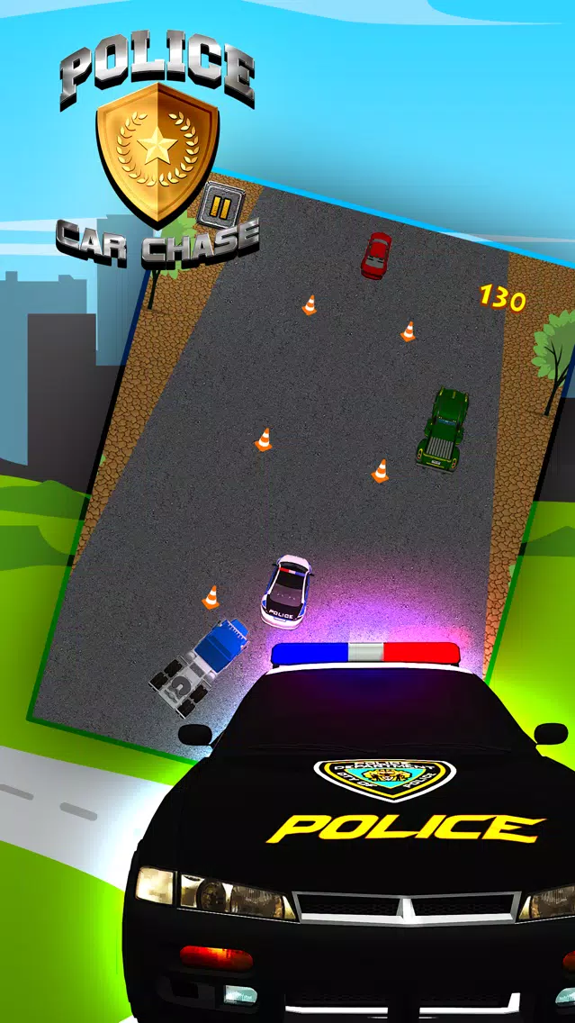 Police Pursuit Car Chase Speed Racer: Traffic Getaway Rush Screenshots
