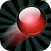Super Berzerk Fast Red Ball: Avoid 100 Falling Traps