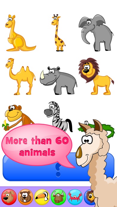 Animal sound: educational game Screenshots