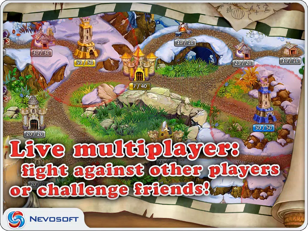 LandGrabbers: real time medieval conquest strategy iPad Screenshots