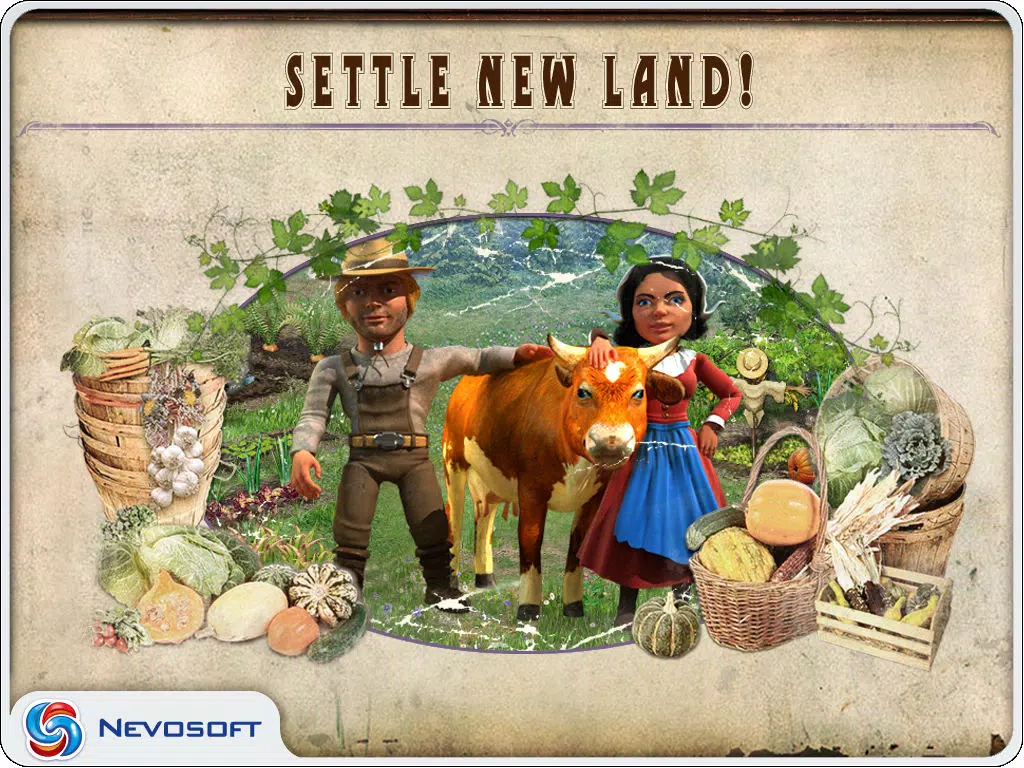 Pioneer Lands HD lite: western settlers strategy iPad Screenshots