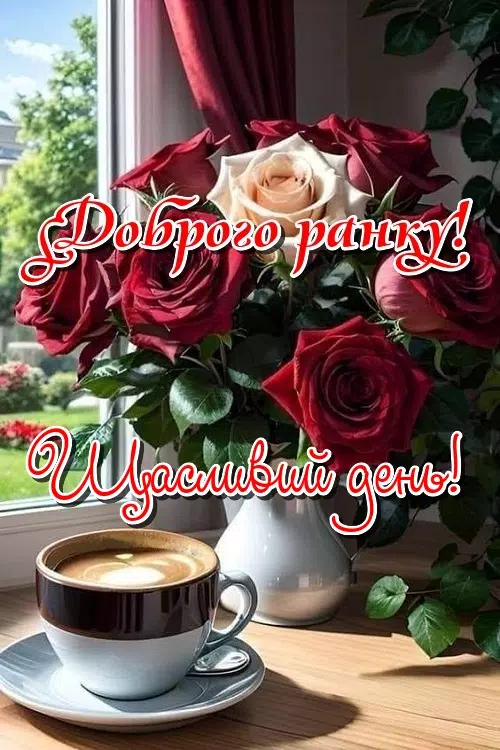 ภาพหน้าจอของ Доброго ранку!Щасливий день!
