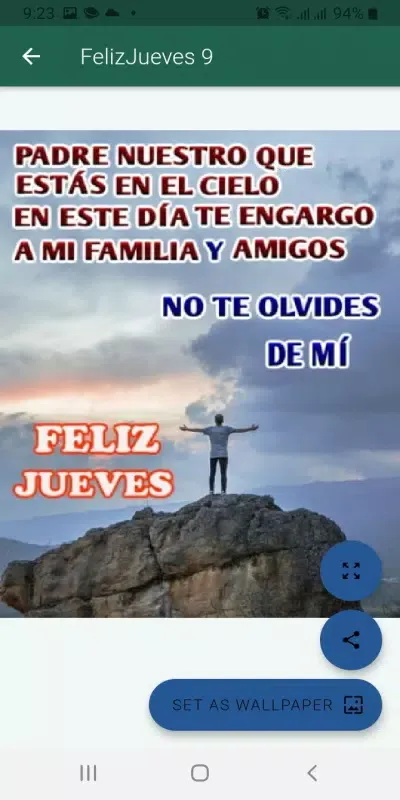 Saludos diarios hermosos Screenshots