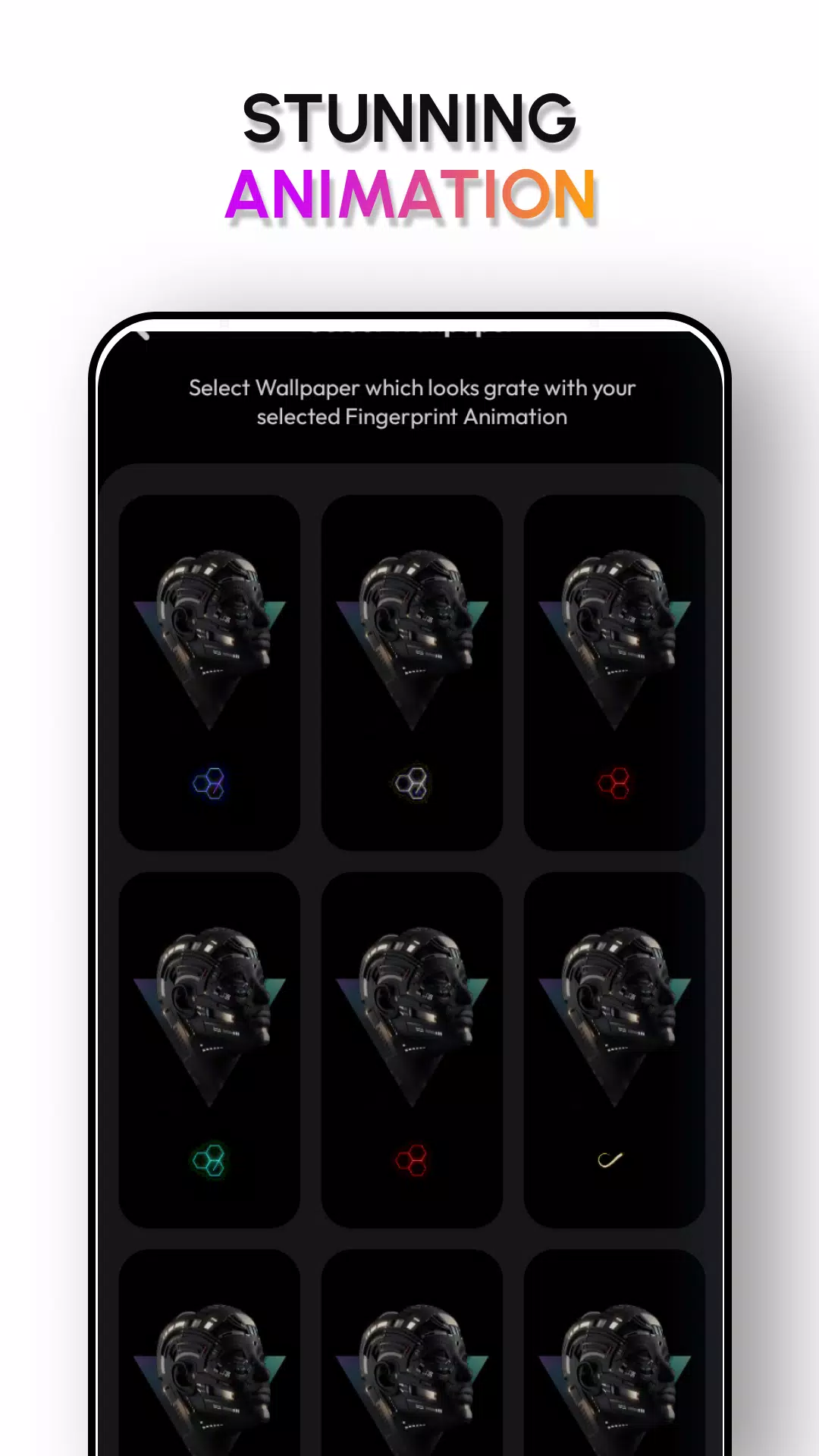 Fingerprint Live Animation Screenshots