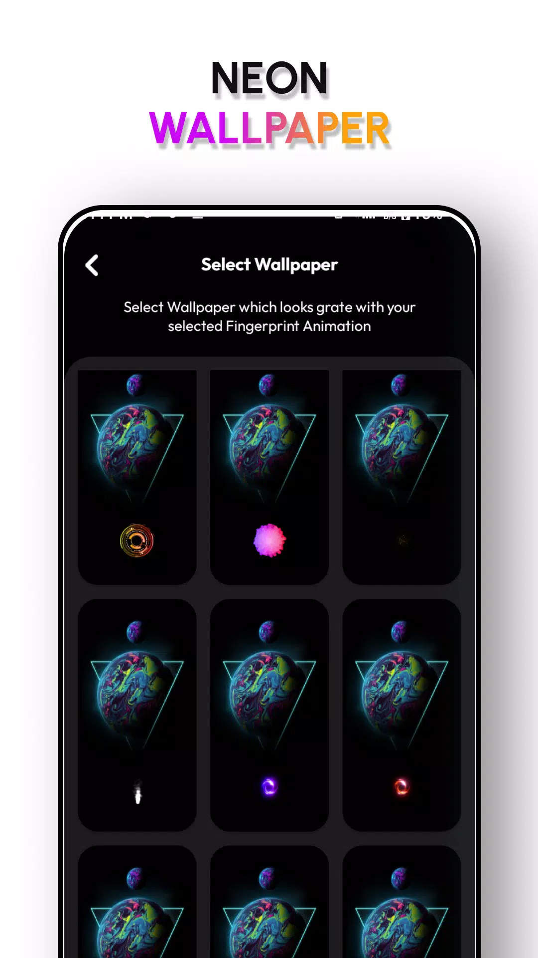 Fingerprint Live Animation Screenshots