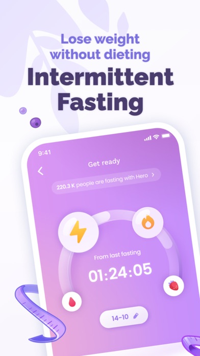 HERO: Intermittent Fasting Screenshots
