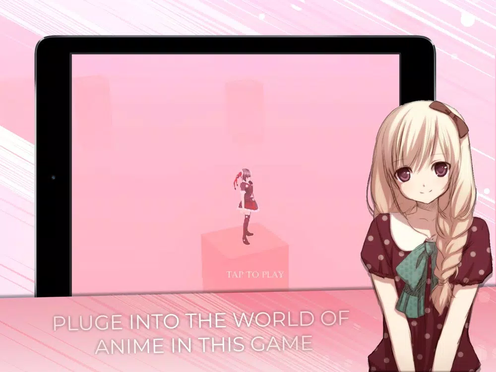 Anime Stick Girl Run iPad 应用截图