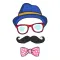 Hipsters Stamps