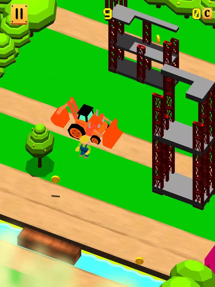 Street Extreme Excavator Builder - Dump Truck Construction Machines Big Racing Game iPad  Screenshots