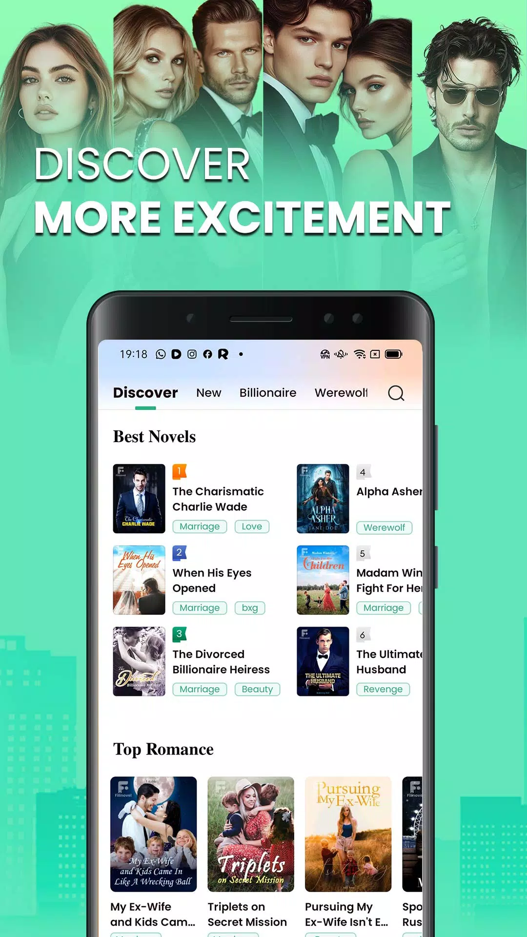 FiliNovel Screenshots