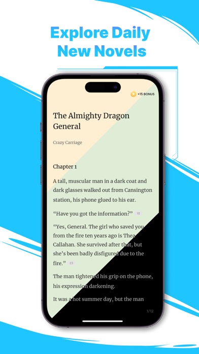 MegaNovel - fiction & webtoon Screenshots
