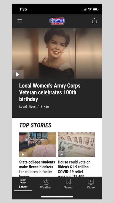 Captures d'écran de WTAJ News