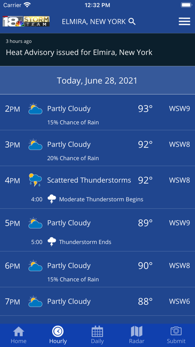 WETM 18 Storm Team MyTwinTiers Screenshots