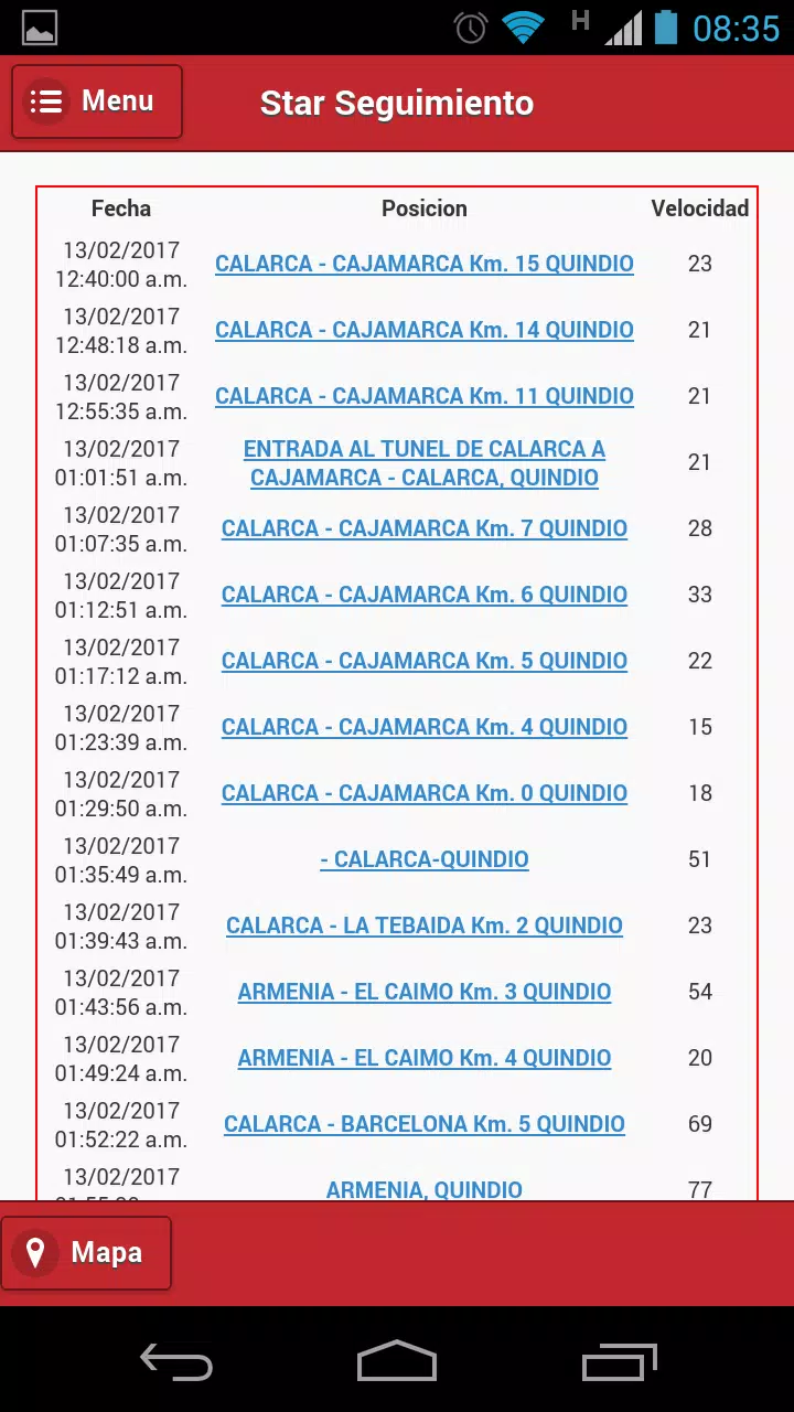 Star seguimiento Screenshots