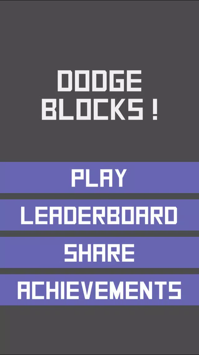 Dodge Blocks! - A free tiles dodging endless game স্ক্রিনশট