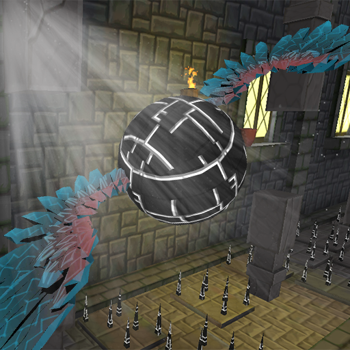 Flappy angel ball