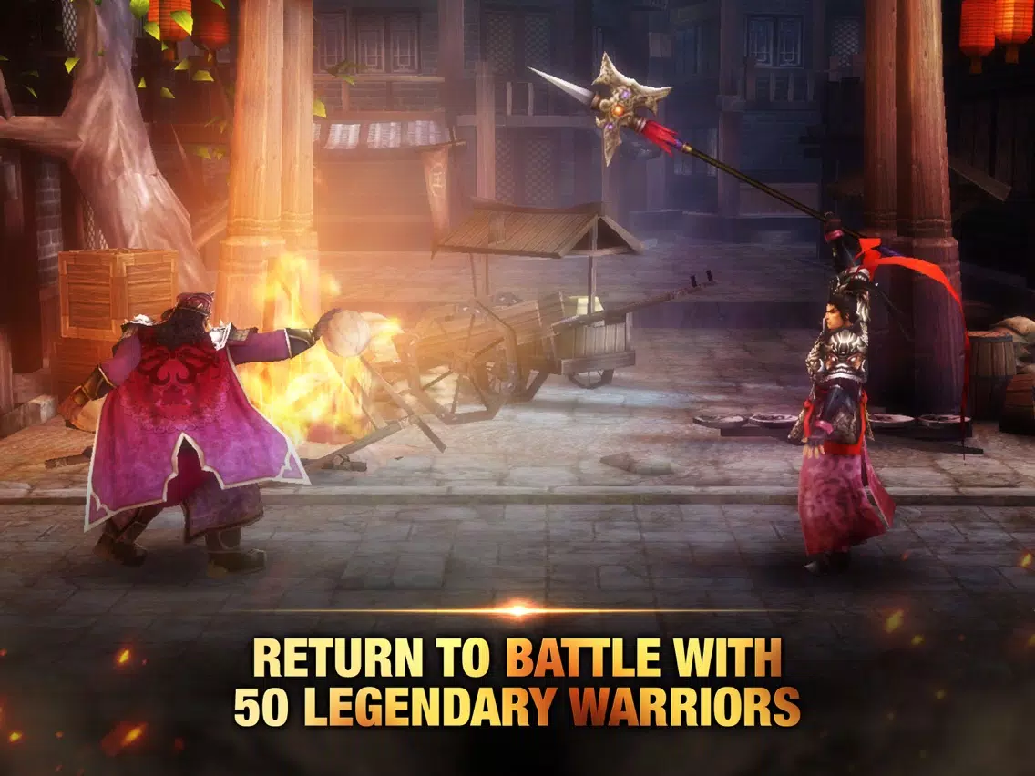 Capturas de tela do Dynasty Warriors: Unleashed iPad 