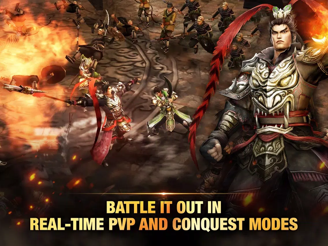 Capturas de tela do Dynasty Warriors: Unleashed iPad 