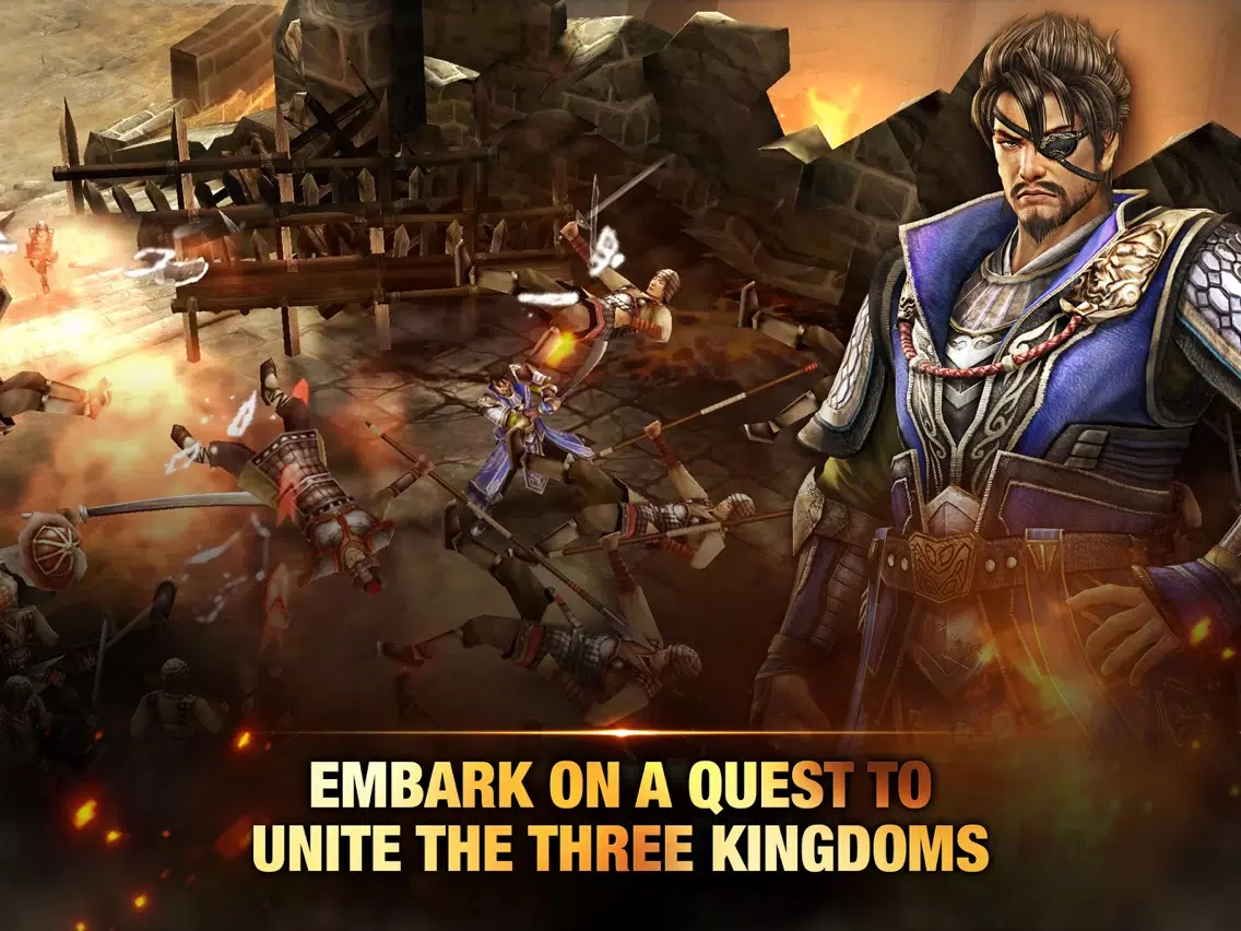 Capturas de tela do Dynasty Warriors: Unleashed iPad 