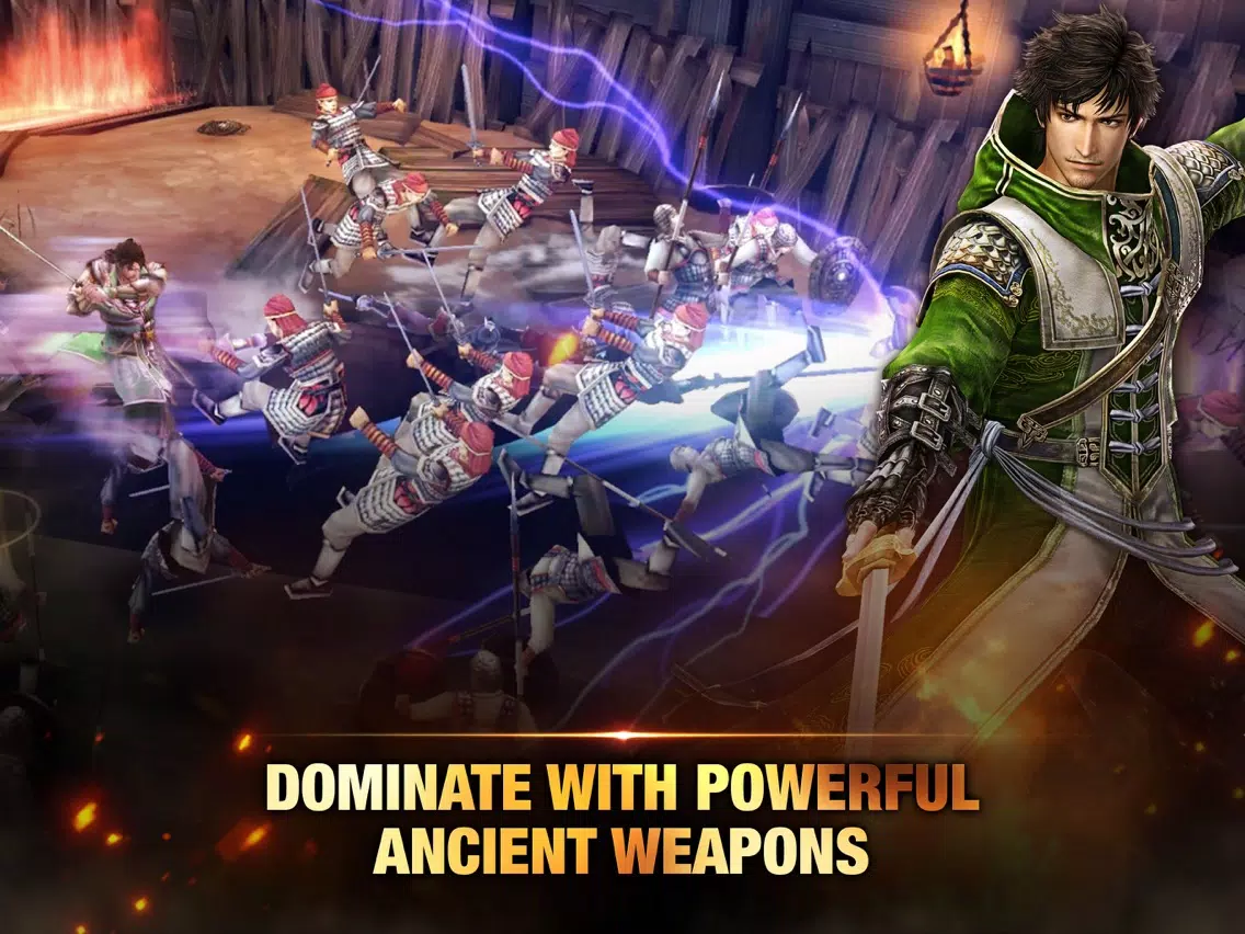 Capturas de tela do Dynasty Warriors: Unleashed iPad 