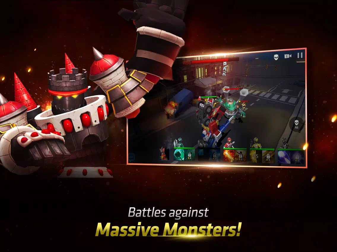 Power Rangers: All Stars iPad  Screenshots