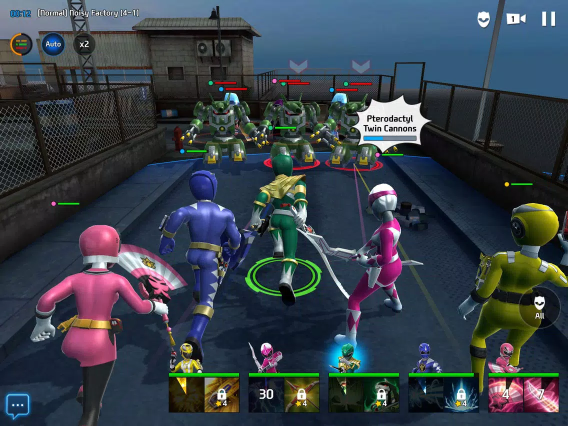 Power Rangers: All Stars iPad  Screenshots
