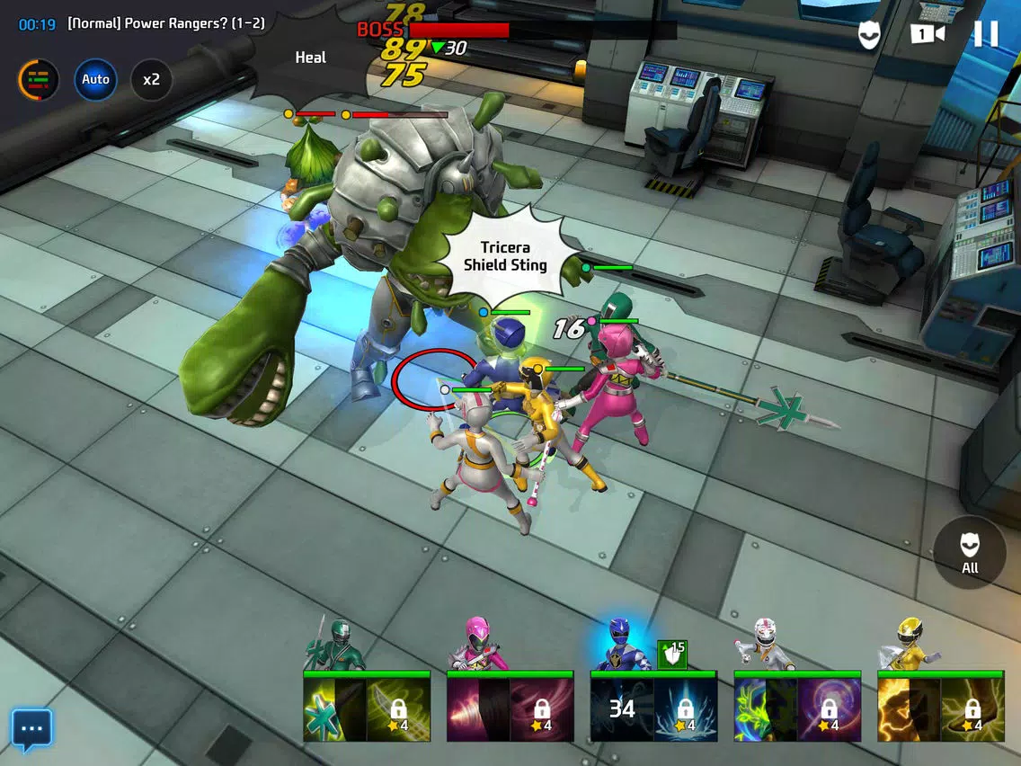 Power Rangers: All Stars iPad  Screenshots