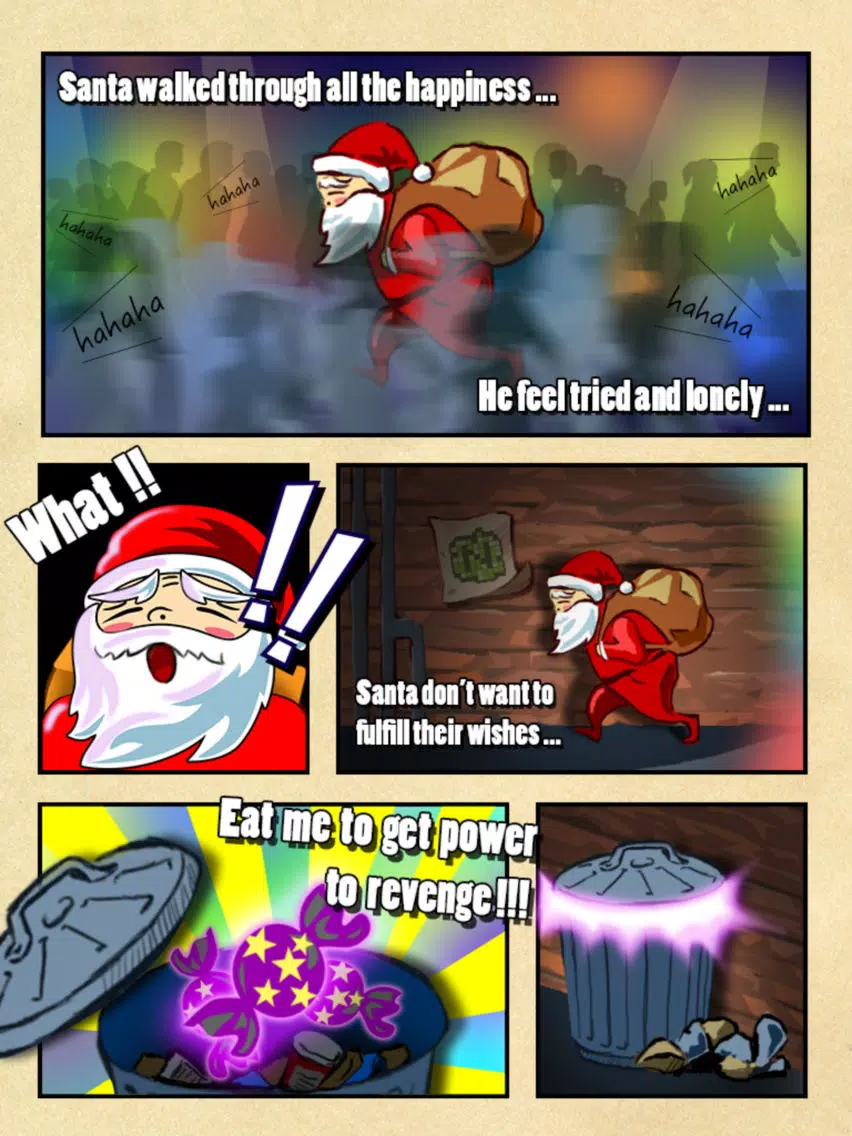 Santa Is Not Happy iPad 应用截图