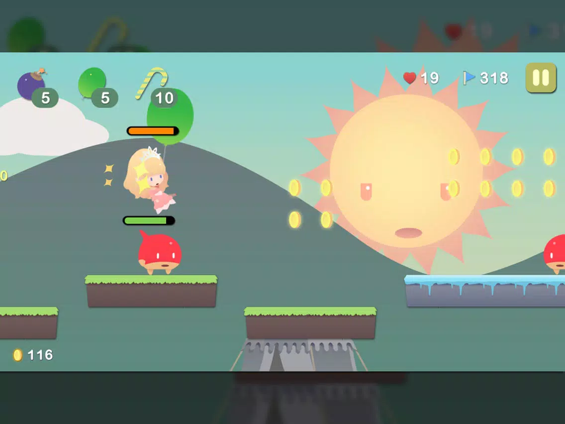 Zrzuty ekranu Jumping Land iPad 