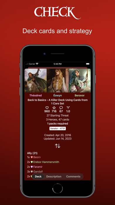 Rings DeckbuildeR Screenshots