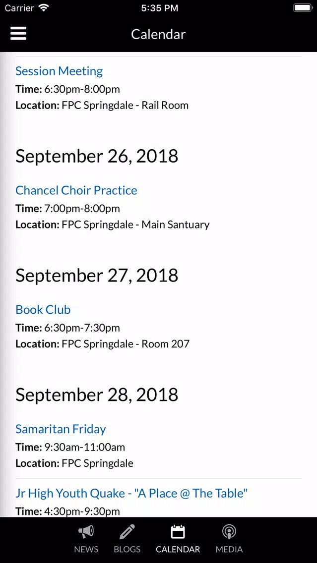 FPC Springdale Screenshots