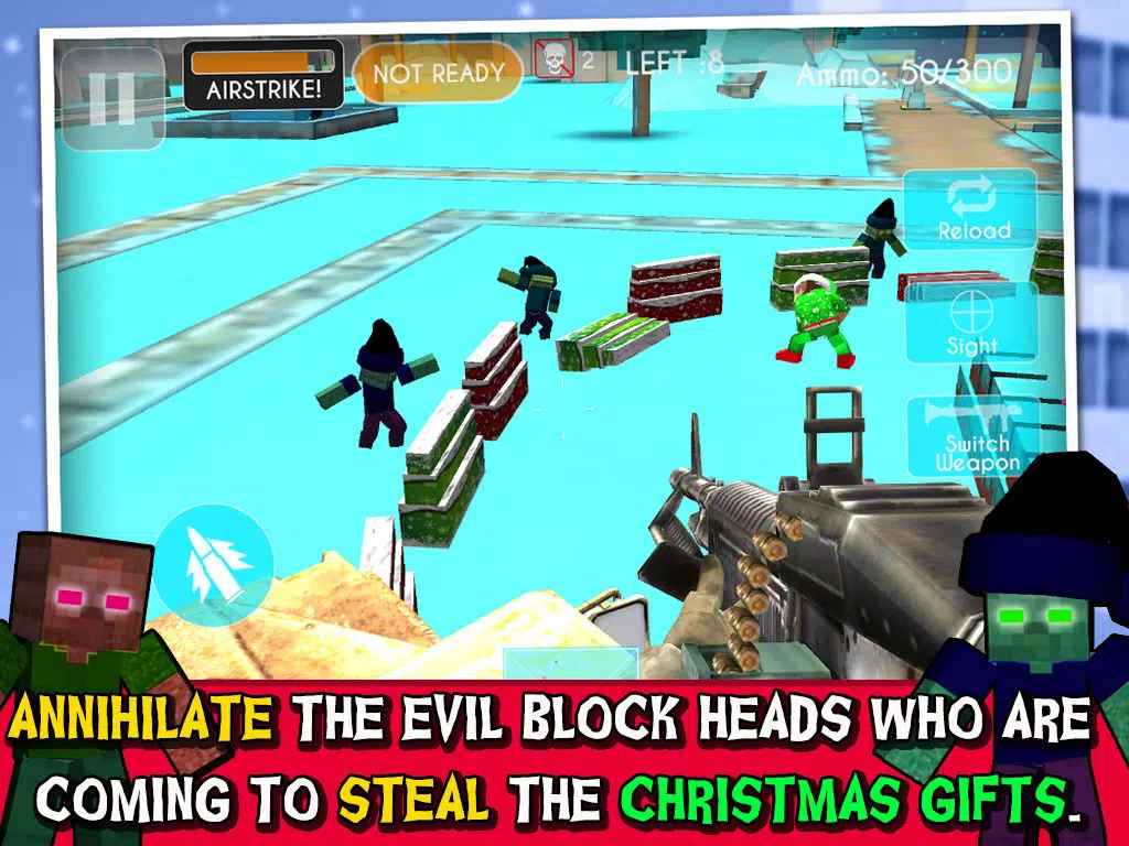 ภาพหน้าจอของ Christmas Battle : Defend The Xmas Gifts iPad 