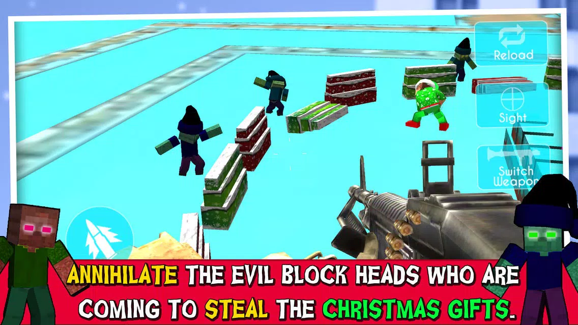 ภาพหน้าจอของ Christmas Battle : Defend The Xmas Gifts