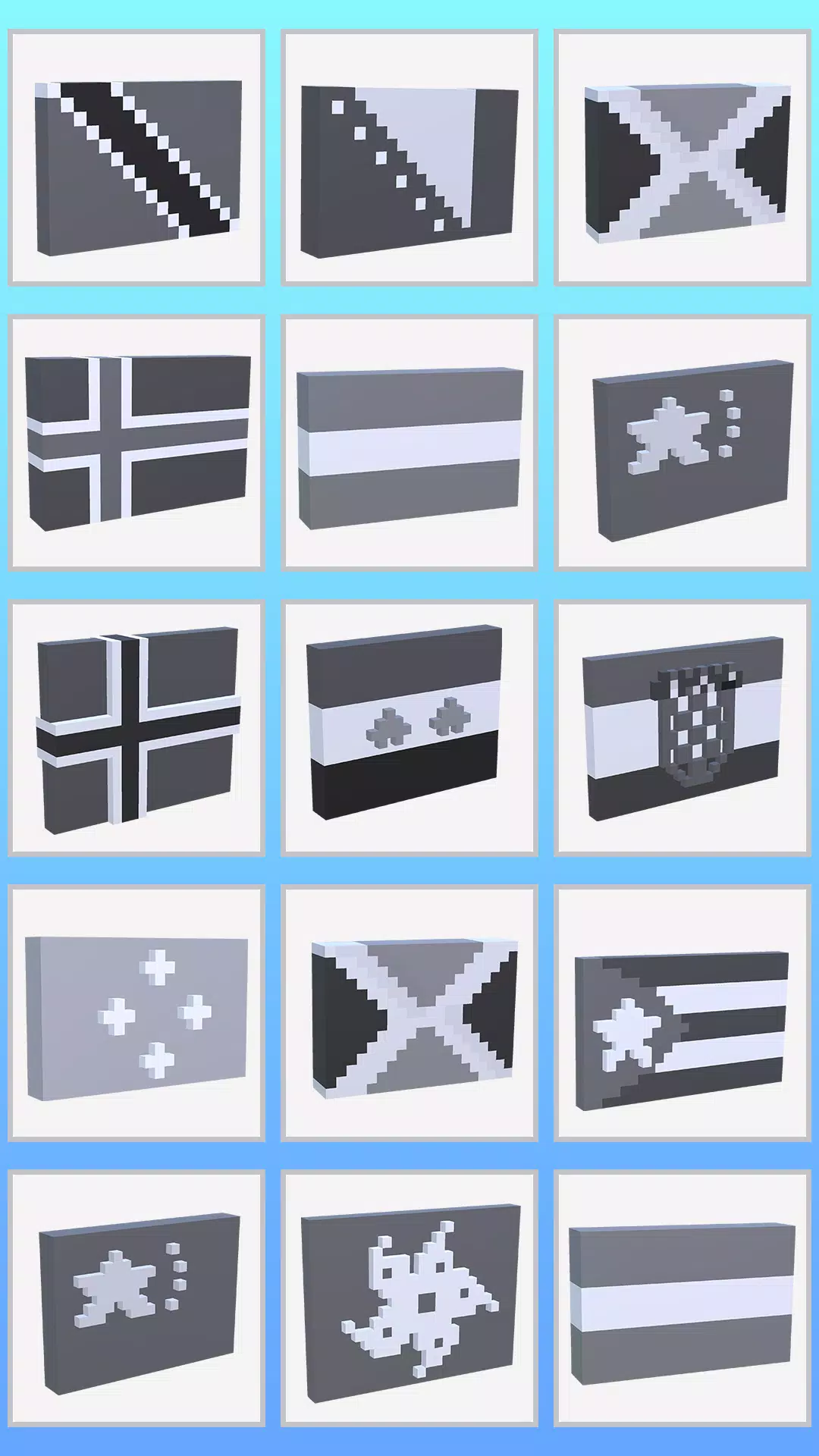 Flags Voxel Screenshots