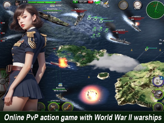 Navy Field: Online Sea Battles iPad  スクリーンショット