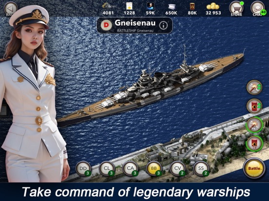 Navy Field: Online Sea Battles iPad  スクリーンショット